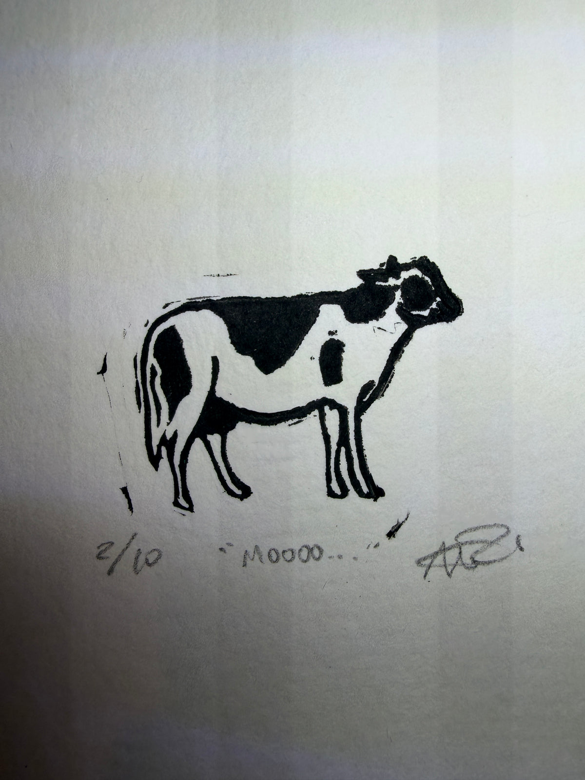Little cow, 4x6