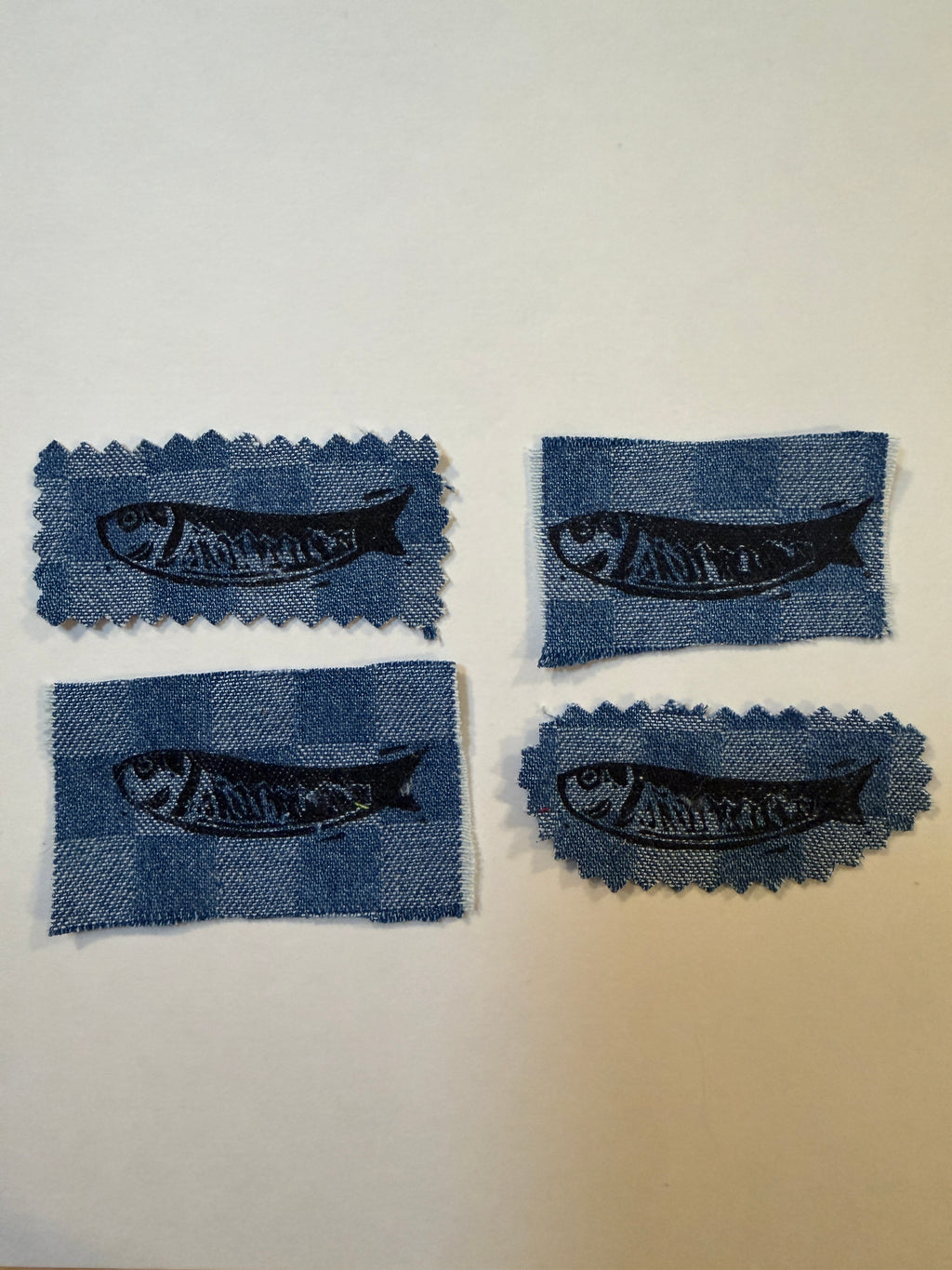 Various sardine patches