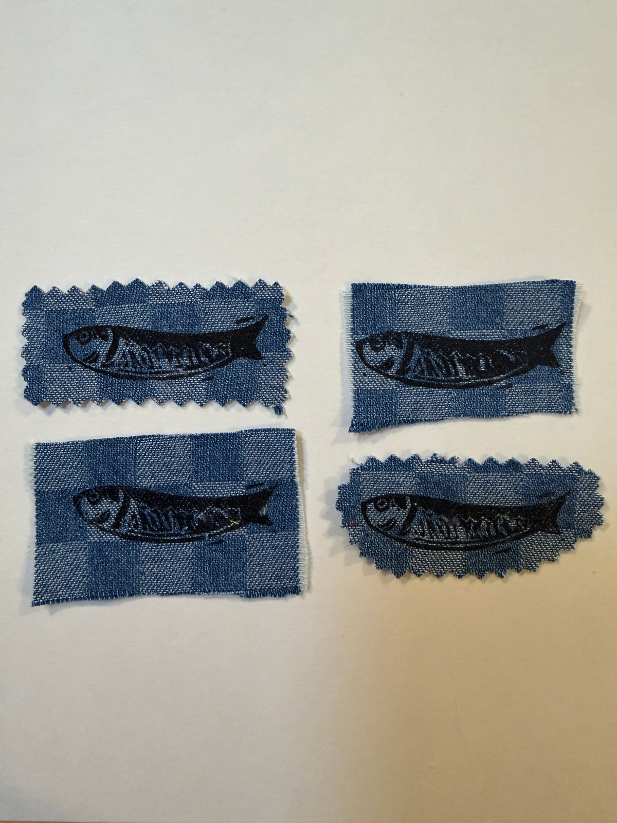 Various sardine patches