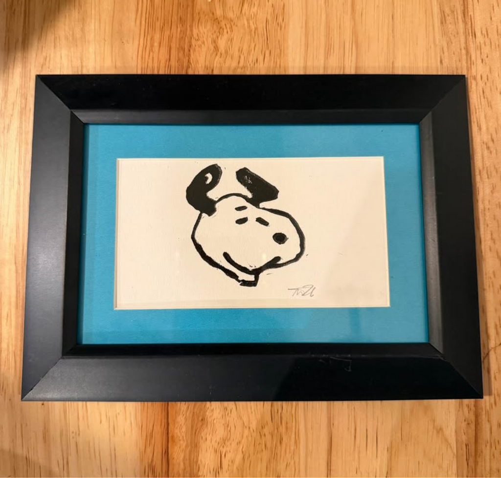 Framed Snoopy 4x6