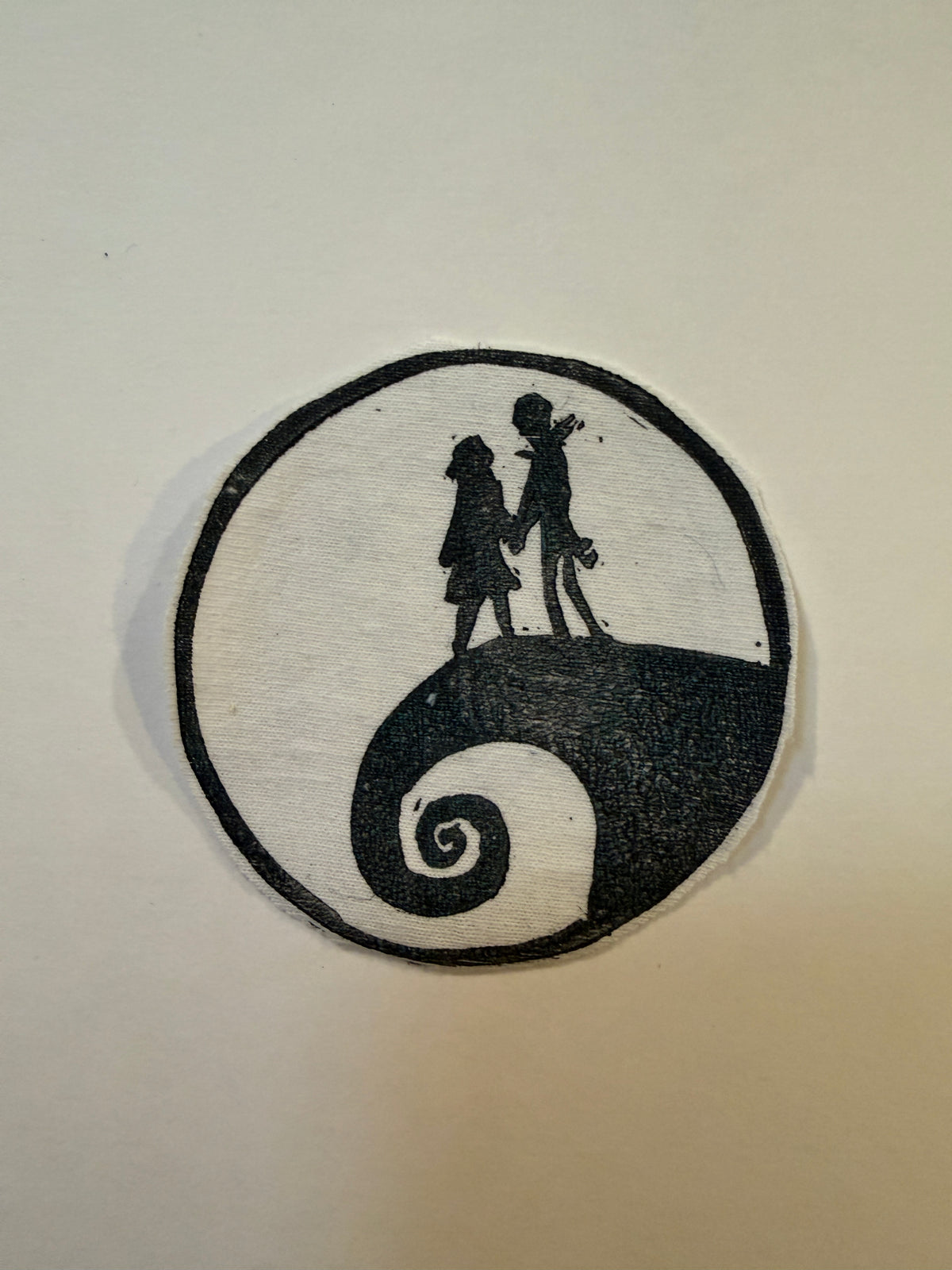 Nightmare Before Christmas Fabric Patch