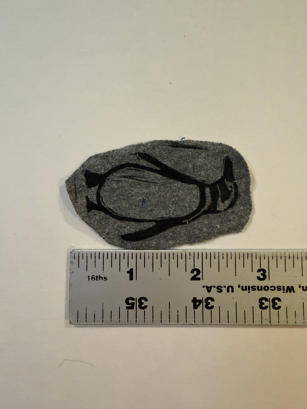 Penguin Fabric Patch