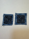 Floral stamp patch
