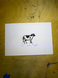 Little cow, 4x6