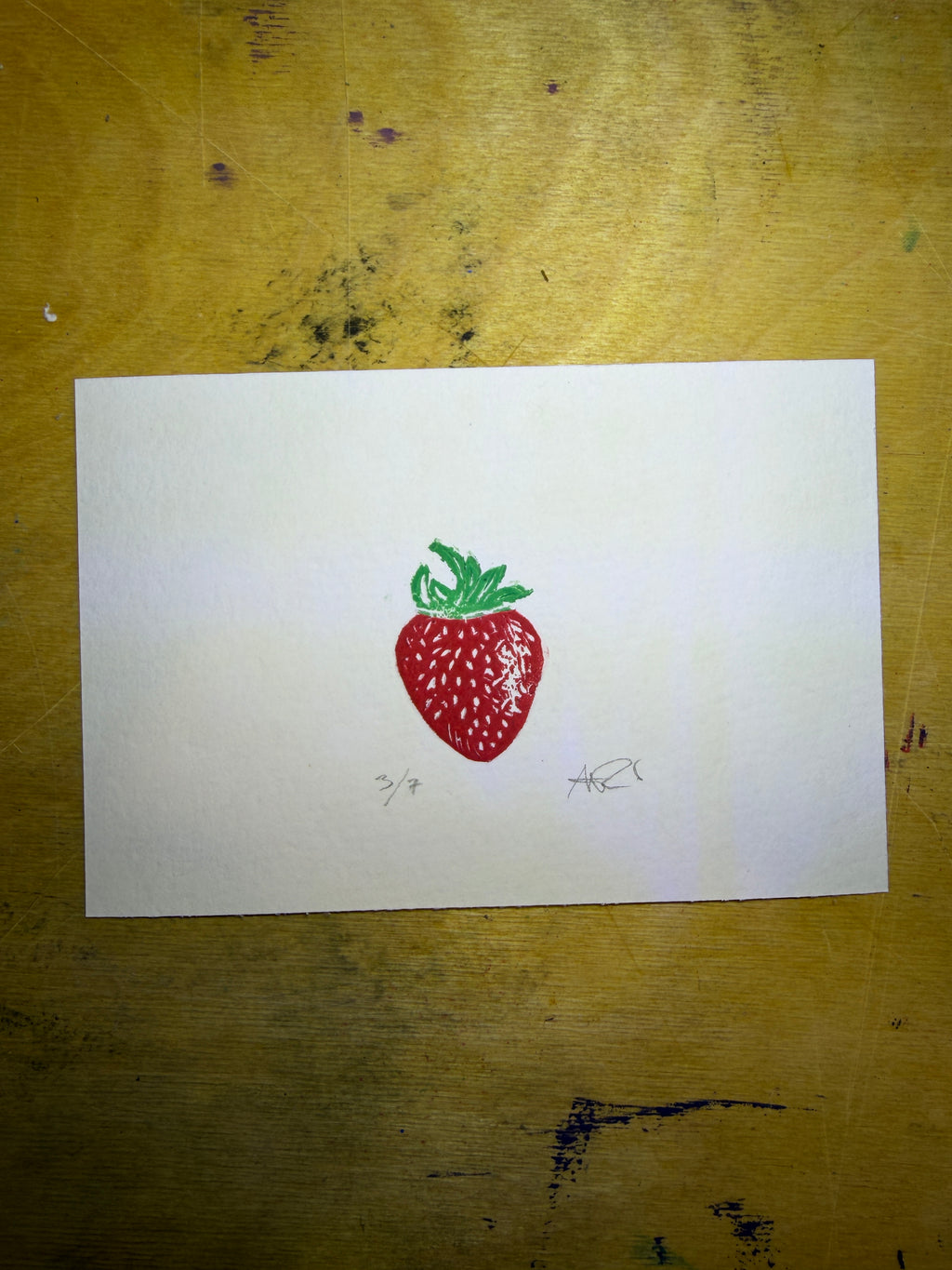Strawberry, 4x6
