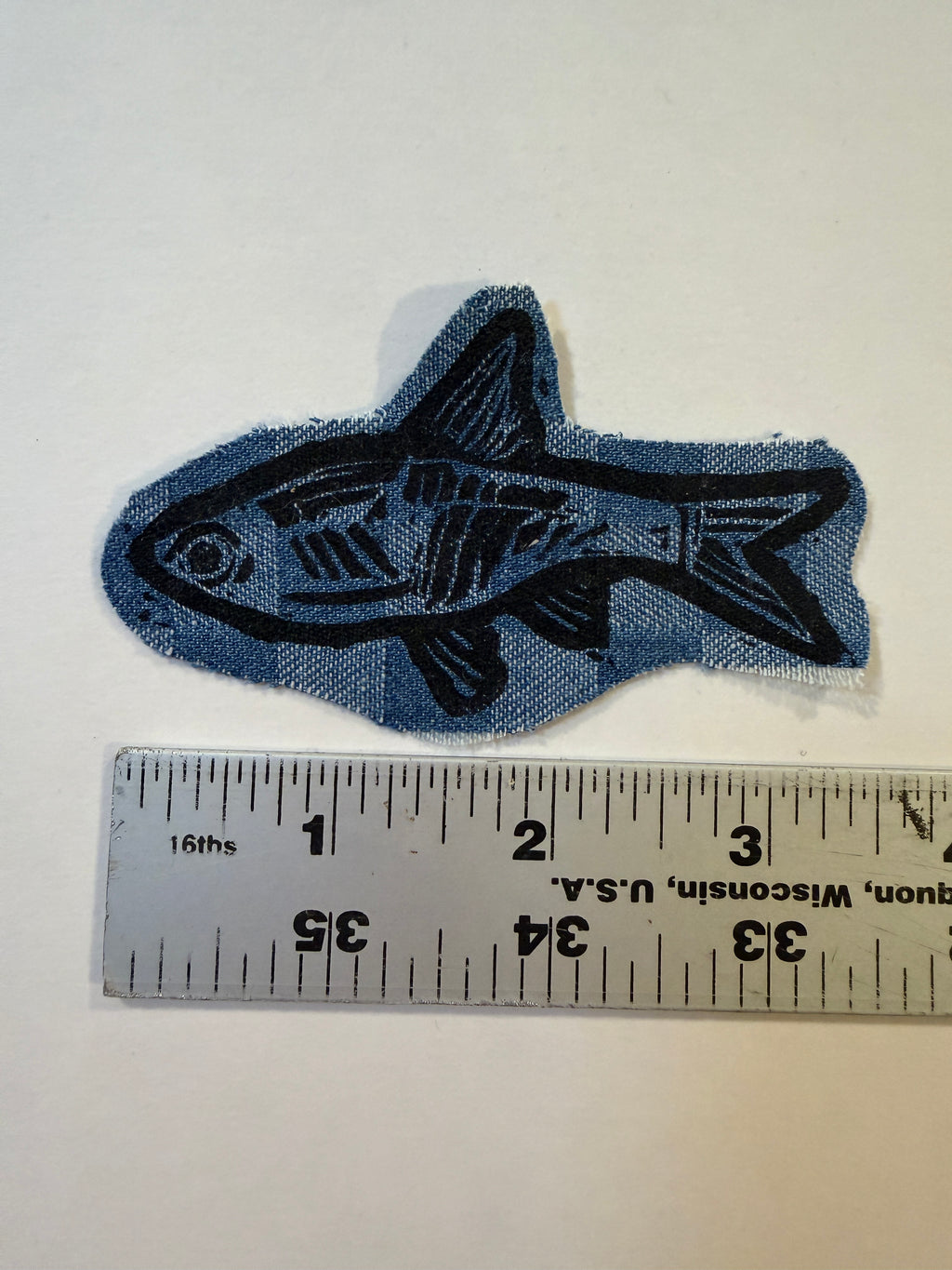 Funky fish patch