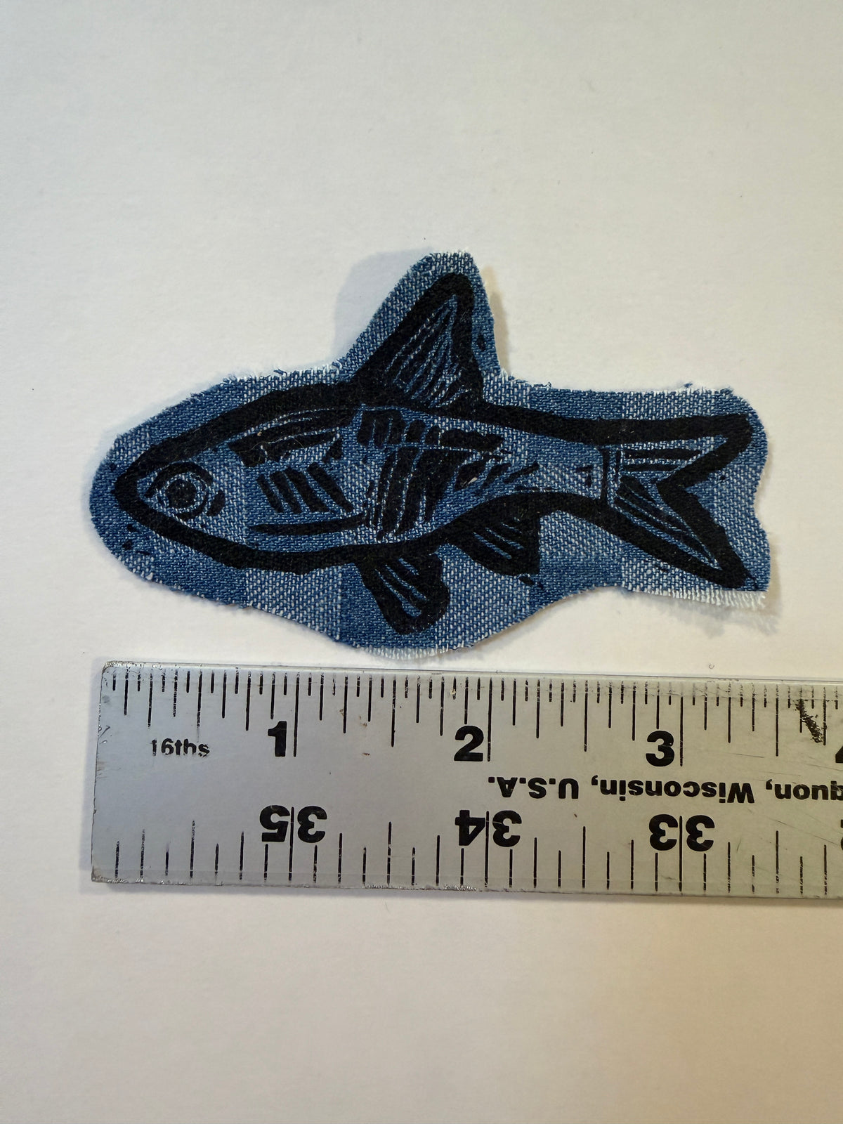 Funky fish patch