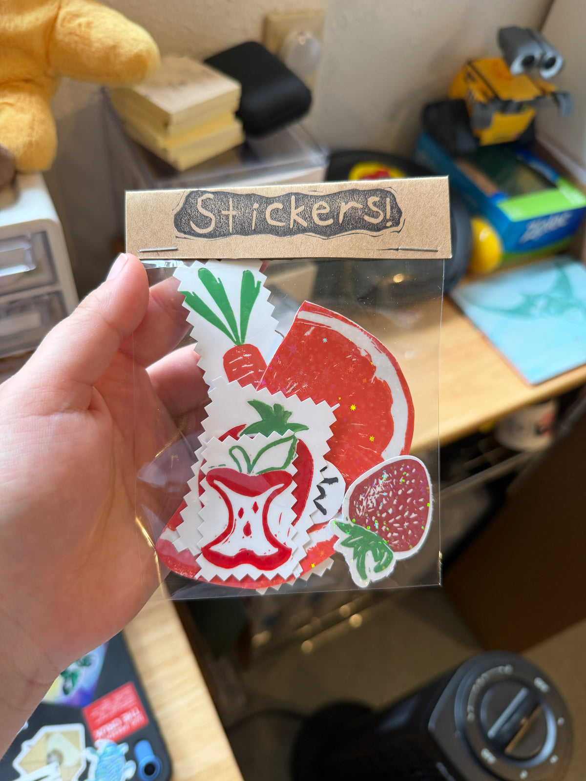Fruit and veggies sticker pack