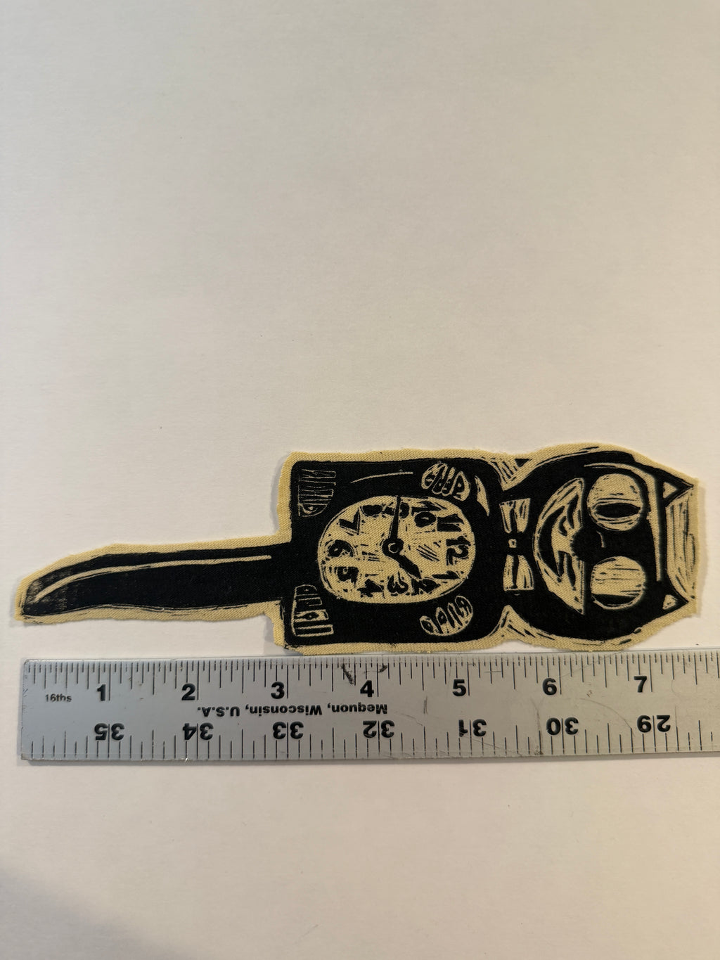 Cat clock patch
