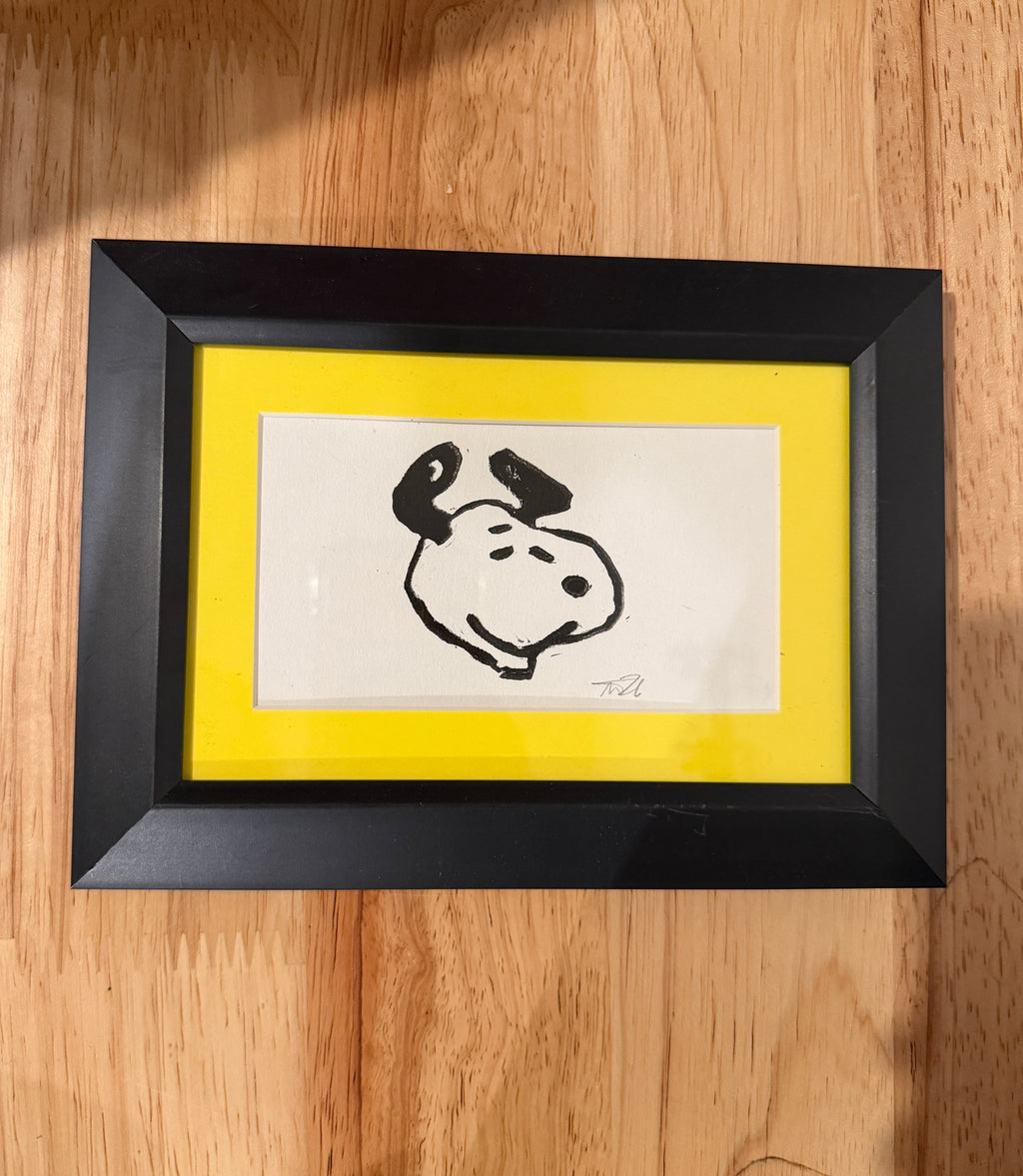 Framed Snoopy 4x6