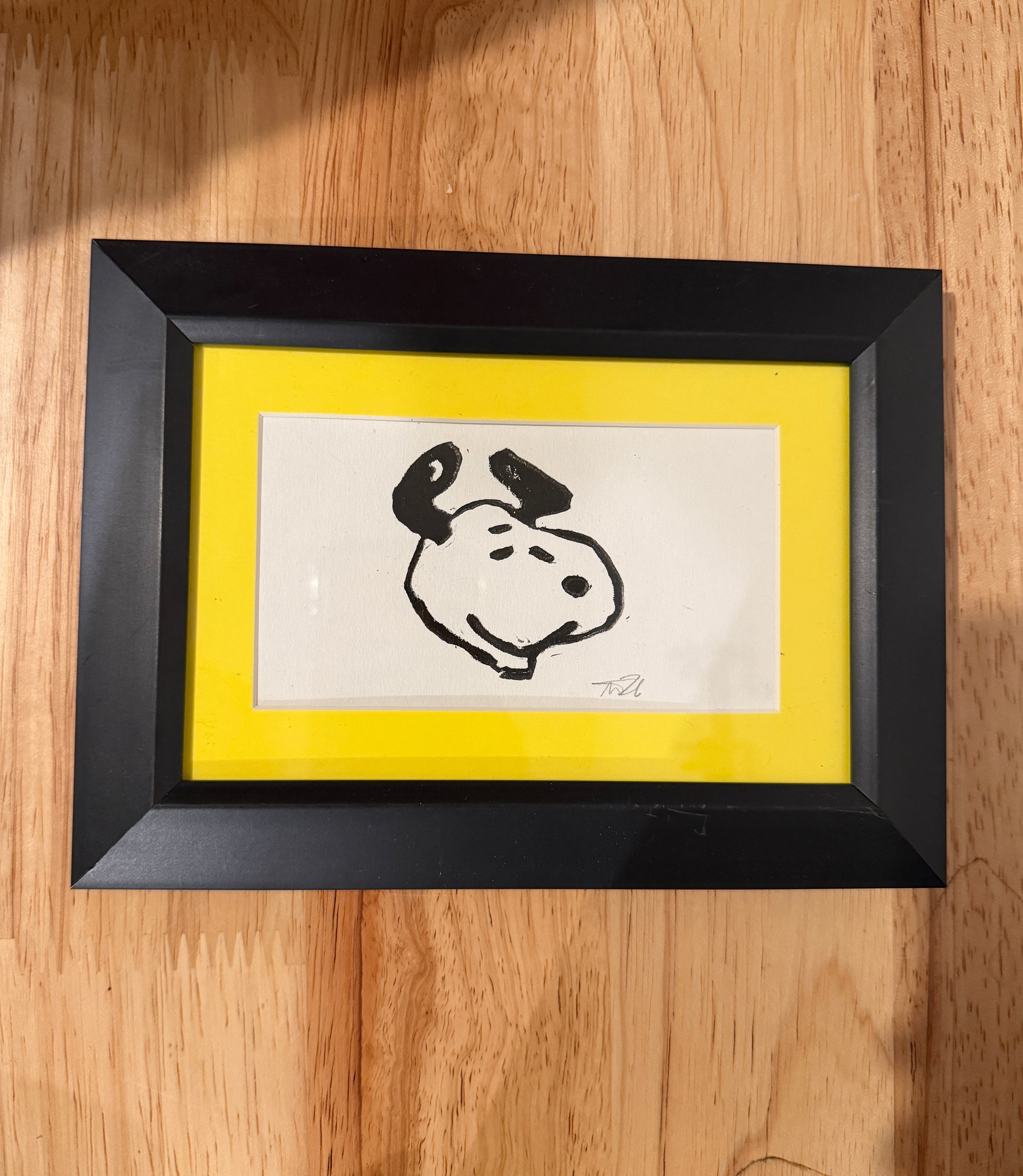 Framed Snoopy 4x6