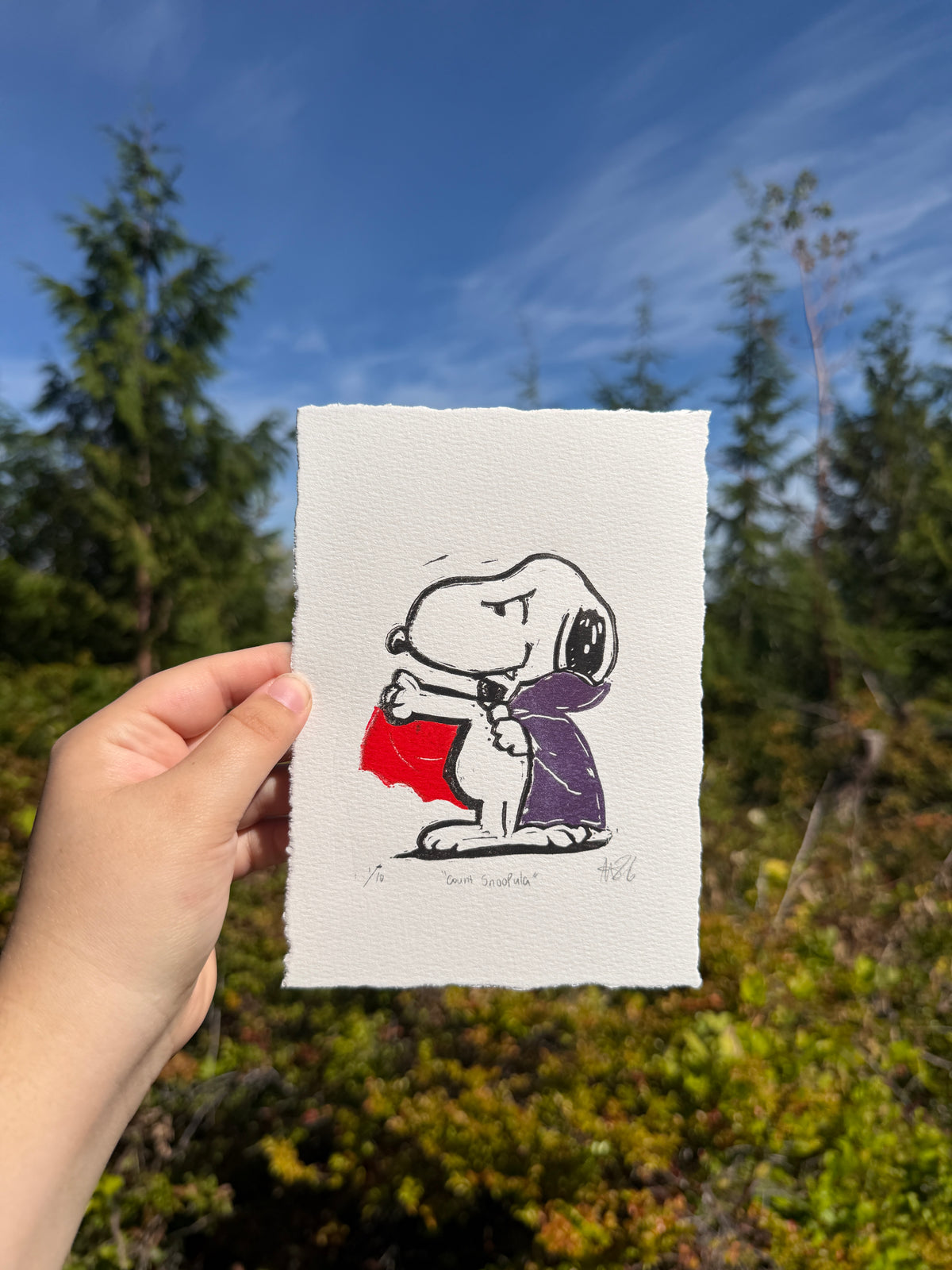 Vampire Snoopy “Count Snoopula”
