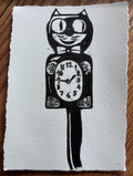 Cat clock